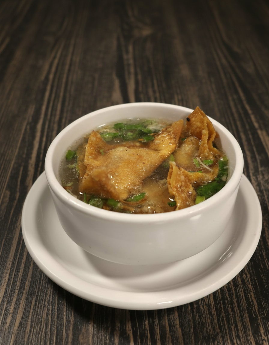 Soupe Wonton frit